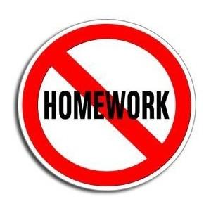 No homework pass